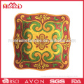 Western design high quality cheap square plastic plates